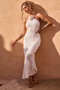 Nasha Maxi Dress - Cream | Sage and Paige AUS.