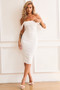 Main Character Midi Dress - White | Sage and Paige AUS.