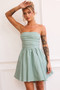Sugar Crush Mini Dress - Sage | Sage and Paige AUS.