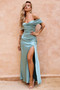 The Ridge Maxi Dress - Sage | Sage and Paige AUS.