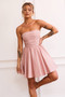 Sugar Crush Mini Dress - Blush | Sage and Paige AUS.