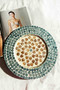Beholder Of Wisdom Decorative Plate - Blue | Sage and Paige AUS.