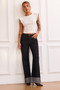 Maggy Knit Top - White | Sage and Paige AUS.