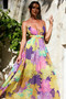 Taking It Maxi Dress - Yellow Multi | Sage and Paige AUS.