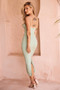 All Clear Midi Dress - Sage | Sage and Paige AUS.