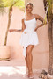 Peak Show Mini Dress - White | Sage and Paige AUS.