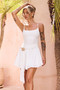 Peak Show Mini Dress - White | Sage and Paige AUS.