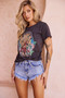 Talk To Nature Tee - Charcoal | Sage and Paige AUS.