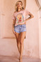 Talk To Nature Tee - Mocha | Sage and Paige AUS.