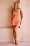 After Party Crochet Mini Dress - Neon Pink | Sage and Paige AUS.