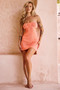 After Party Crochet Mini Dress - Neon Pink | Sage and Paige AUS.