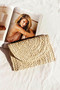 Whimsical Charm Clutch Bag - Ivory | Sage and Paige AUS.