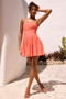 Bali Seashell Mini Dress - Tangerine | Sage and Paige AUS.