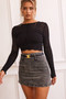 Lori Knit Crop Top - Black | Sage and Paige AUS.