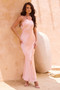 Downtown Darling Maxi Dress - Blush | Sage and Paige AUS.