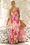 Nightcap Maxi Dress - Pink Multi | Sage and Paige AUS.