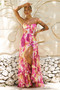 Nightcap Maxi Dress - Pink Multi | Sage and Paige AUS.
