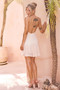Delilah Mini Dress - Ivory | Sage and Paige AUS.