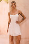 Delilah Mini Dress - Ivory | Sage and Paige AUS.