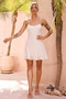 Delilah Mini Dress - Ivory | Sage and Paige AUS.