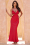 In Her Eyes Maxi Dress - Red | Sage and Paige AUS.