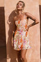 Glam Goals Mini Dress - Orange | Sage and Paige AUS.