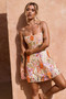 Glam Goals Mini Dress - Orange | Sage and Paige AUS.