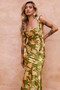 Marigold Dream Maxi Dress - Olive | Sage and Paige AUS.