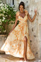 Ethereal Blossom Maxi Dress - Yellow Multi | Sage and Paige AUS.