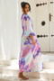 Coastlines Maxi Dress - Purple Multi | Sage and Paige AUS.