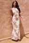 Siren Maxi Dress - Ivory | Sage and Paige AUS.