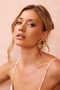 Nicolette Earrings - Gold | Sage and Paige AUS.