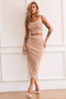 Rada Knit Top - Camel | Sage and Paige AUS.
