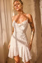 Coconico Beaded Mini Dress - White | Sage and Paige AUS.