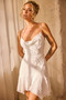 Coconico Beaded Mini Dress - White | Sage and Paige AUS.