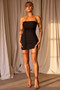 Downtown Darling Mini Dress - Black | Sage and Paige AUS.