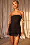 Downtown Darling Mini Dress - Black | Sage and Paige AUS.