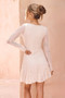 Fiona Mini Dress - Ivory | Sage and Paige AUS.
