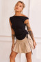 Eyes On Me Knit Top - Black