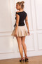 Eyes On Me Knit Top - Black