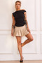 Eyes On Me Knit Top - Black