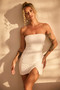 Downtown Darling Mini Dress - White