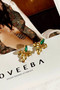 Verdant Muse Earrings - Green