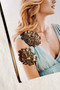 Gilded Petals Earrings - Gold