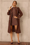 Calla Lilly Trench Coat - Espresso
