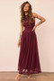 Painters Garden Maxi Dress - Plum