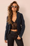Moxie Denim Blazer - Denim Blue