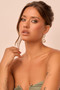 Moonlight Drop Earrings - Grey