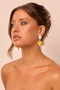 Monaco Sun Earrings - Yellow