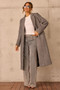 Lizzie Coat - Charcoal